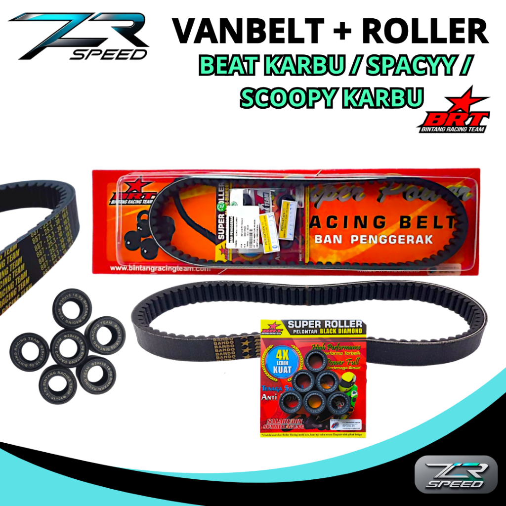 V Belt Vanbelt BRT Beat Karbu Roller BRT Beat karbu Spacy karbu scoopy karbu
