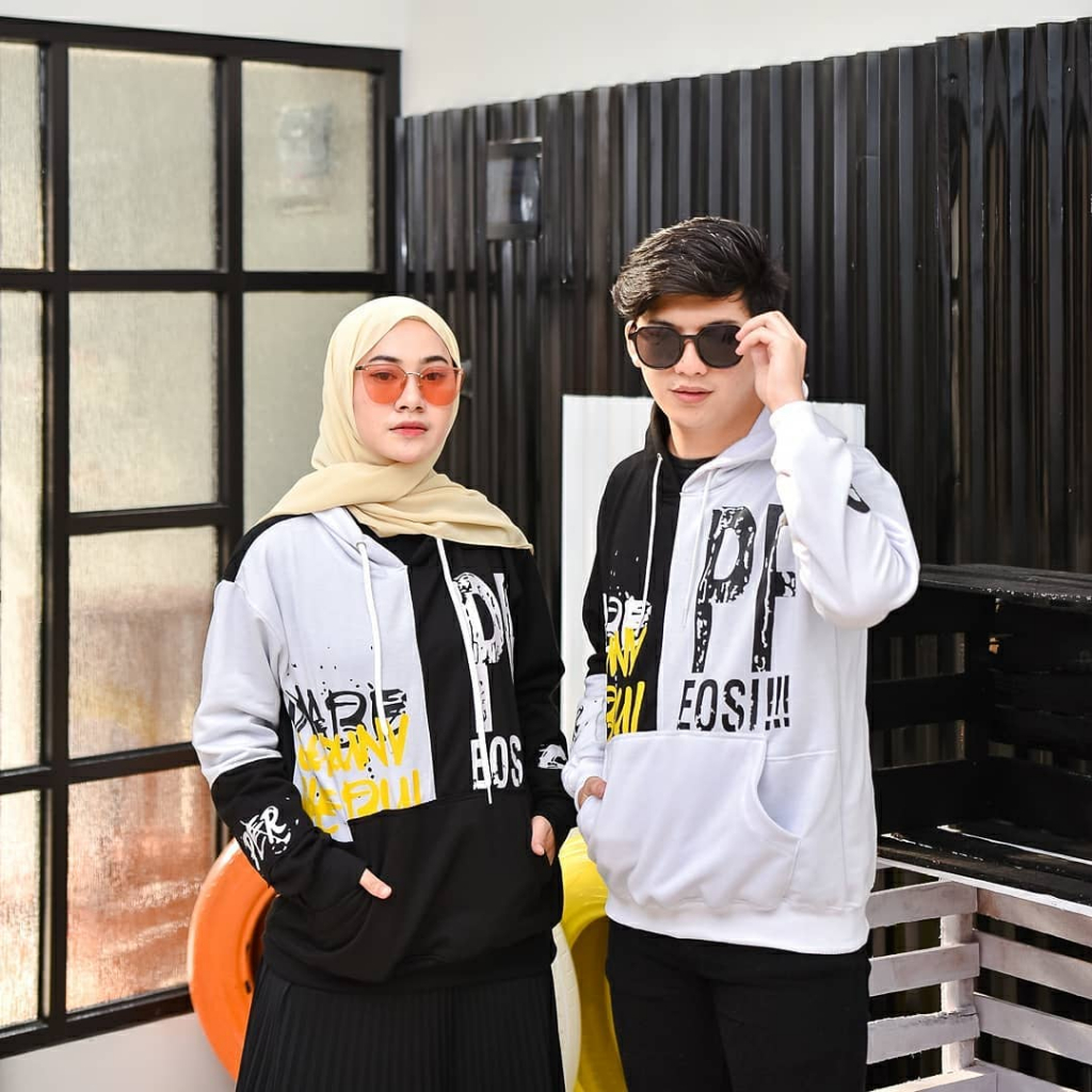 ( isi 2 ) FFS Jaket couple hoodie PF / Sweater hoodie couple pasangan pacar couple suami istri