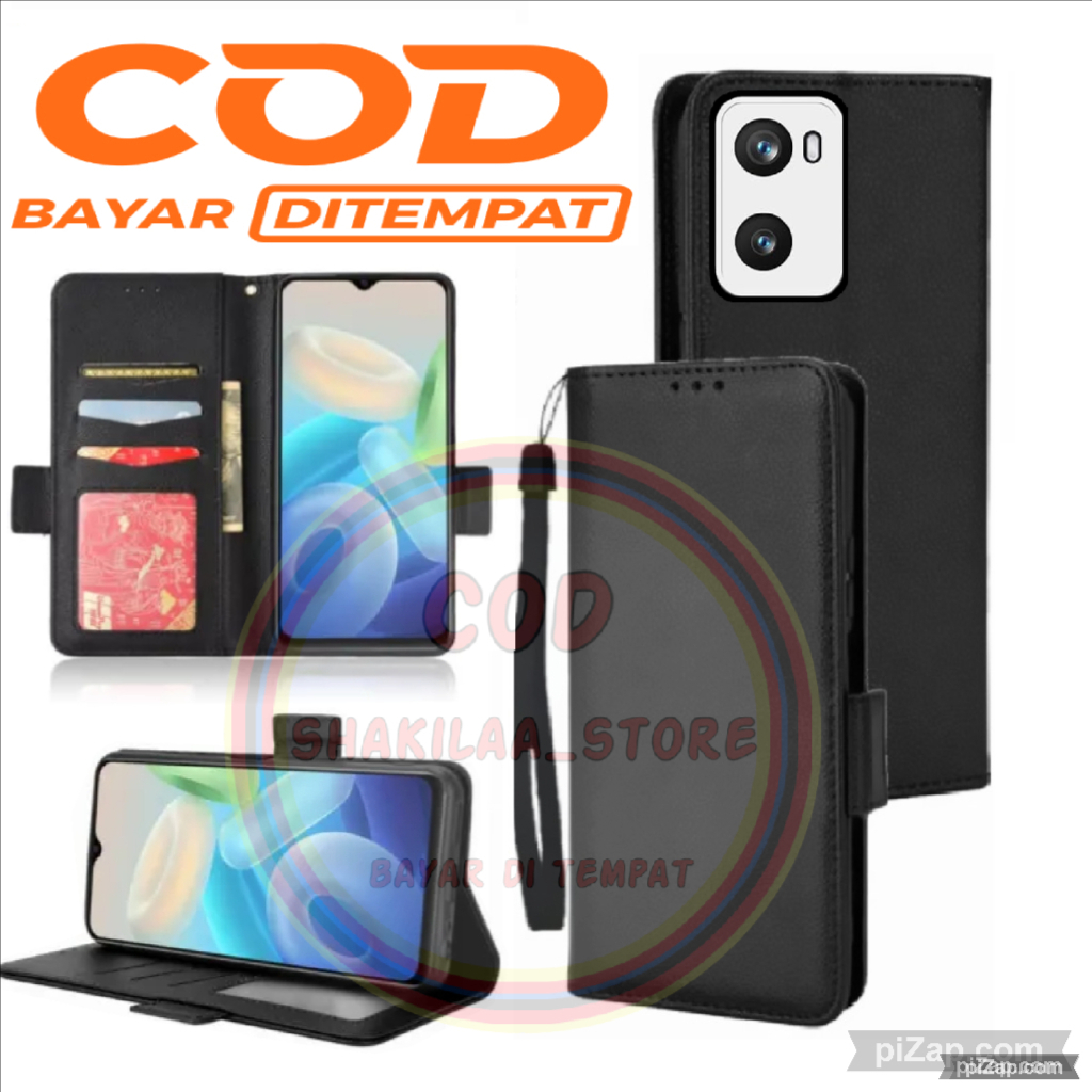 CASE HP OPPO A76 TERBARU - CASING DOMPET-FLIP COVER LEATHER-SARUNG HP