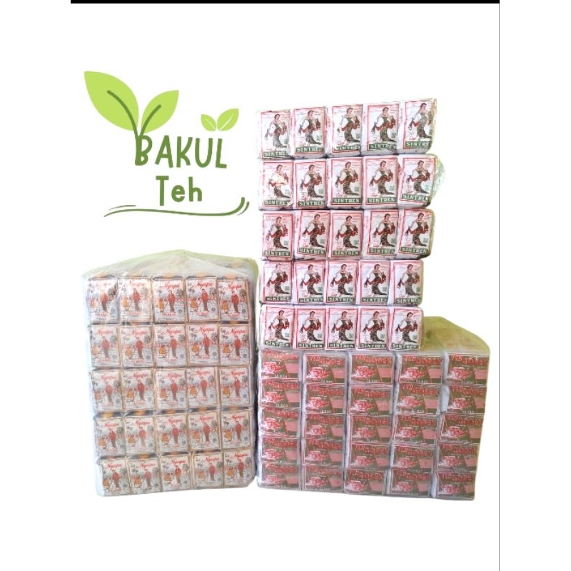 

Paket Usaha Teh Angkringan Khas Solo 3 Ball (300pcs) Nyapu-Sintren-Gopek Grosir Terlaris