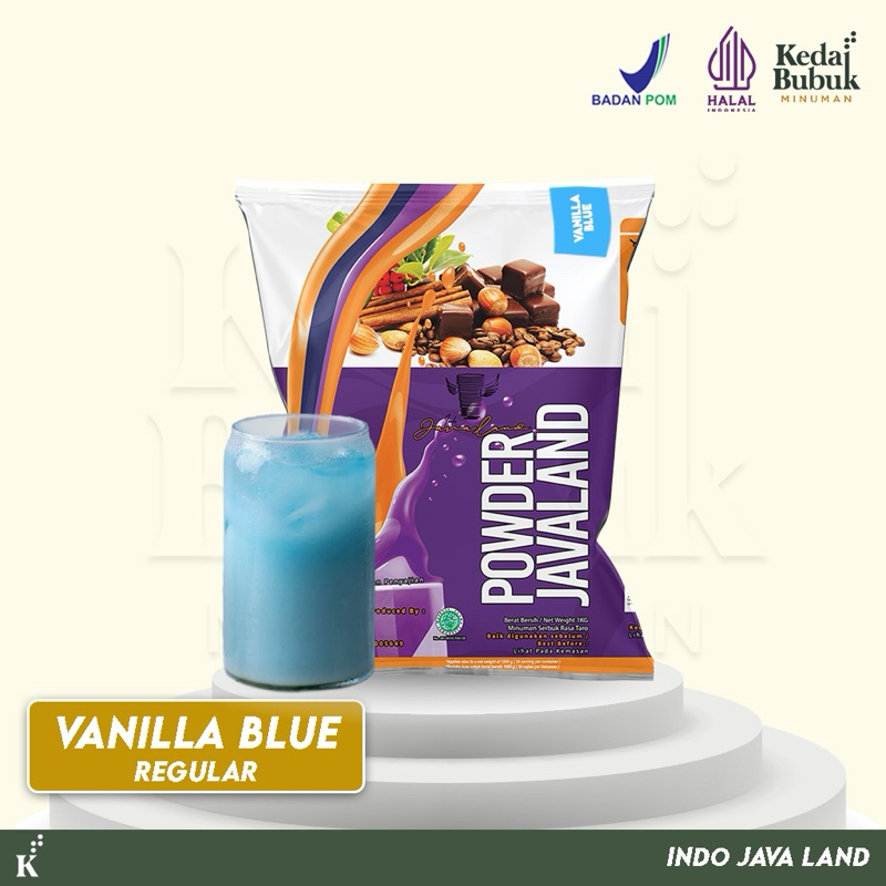 

Bubuk Minuman Vanilla Blue Reguler 1 kg Javaland