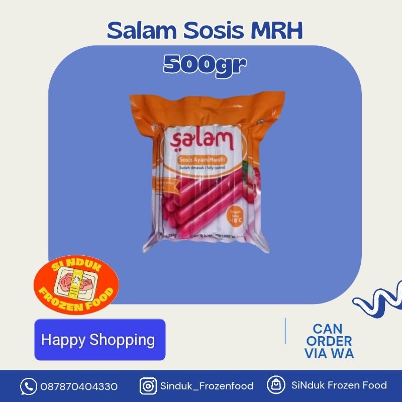 

Salam Sosis Merah 500gr