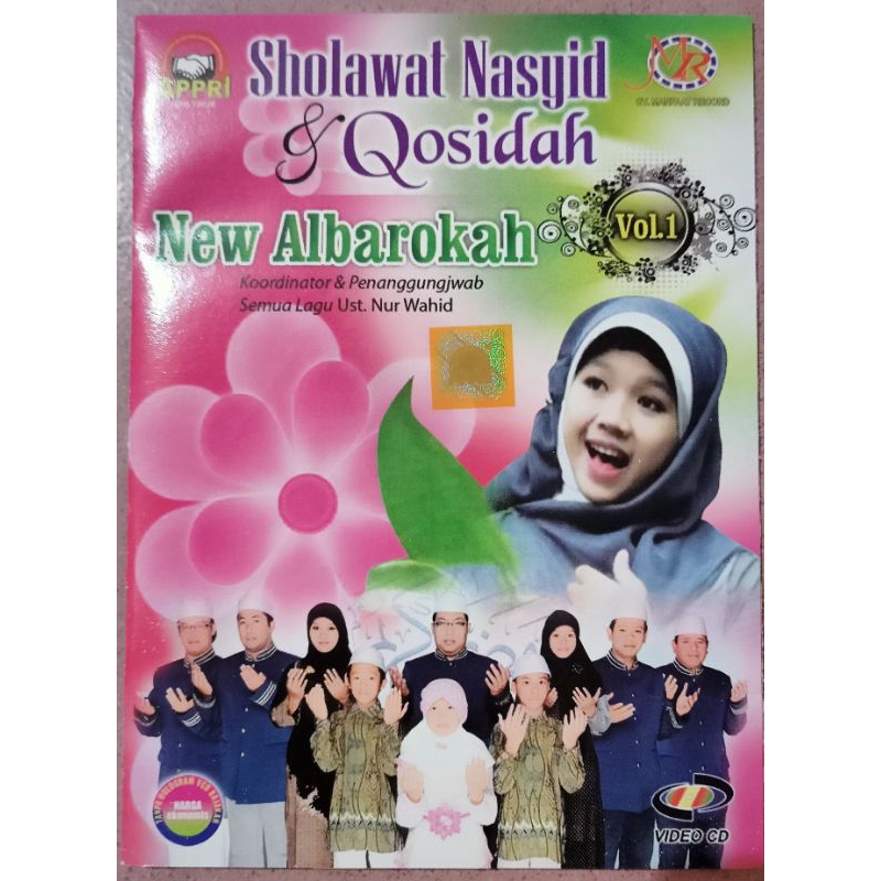 VCD original sholawat nasyid & qosidah
