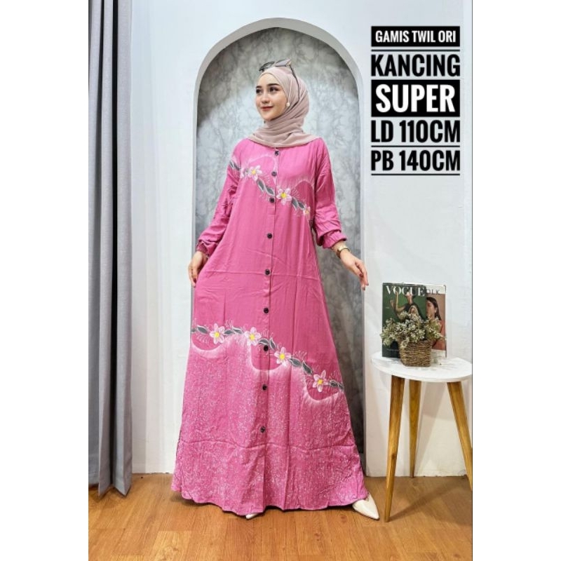 GAMIS Twill Lukis Cap Anyelir pink