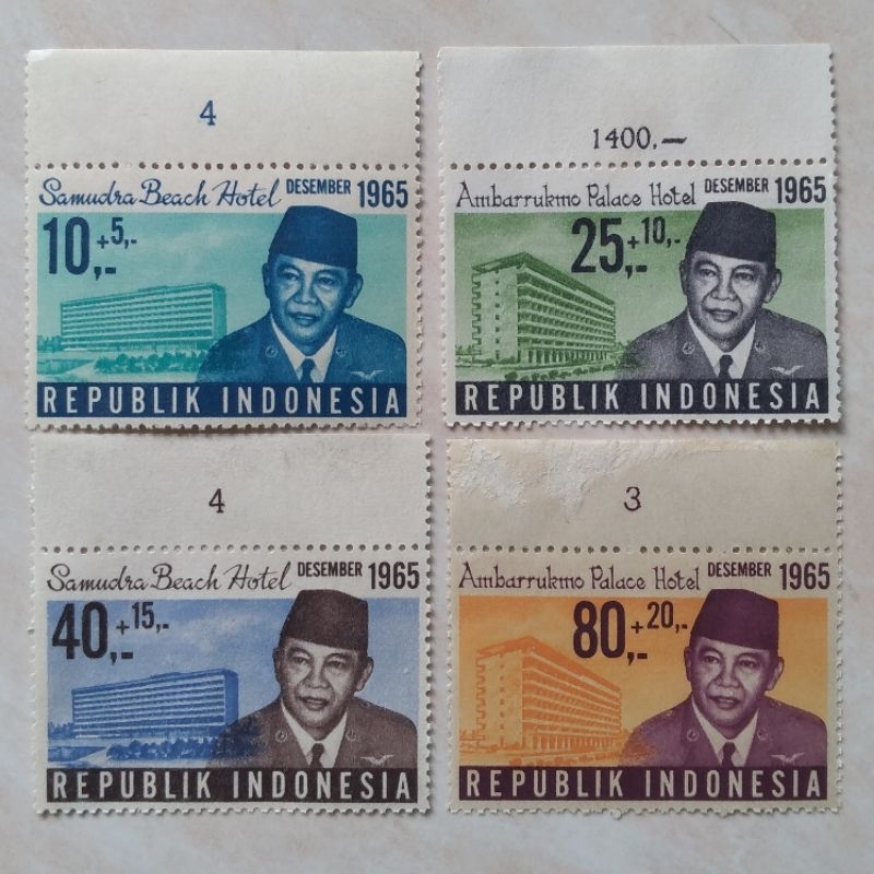 

Perangko Prangko Kuno Set Lengkap Seri Hotel-Hotel Pariwisata 1965 Mint - YN2138