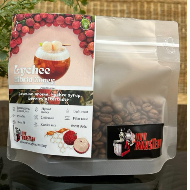 

Kopi Arabika Lychee Hibrid Honey 100g