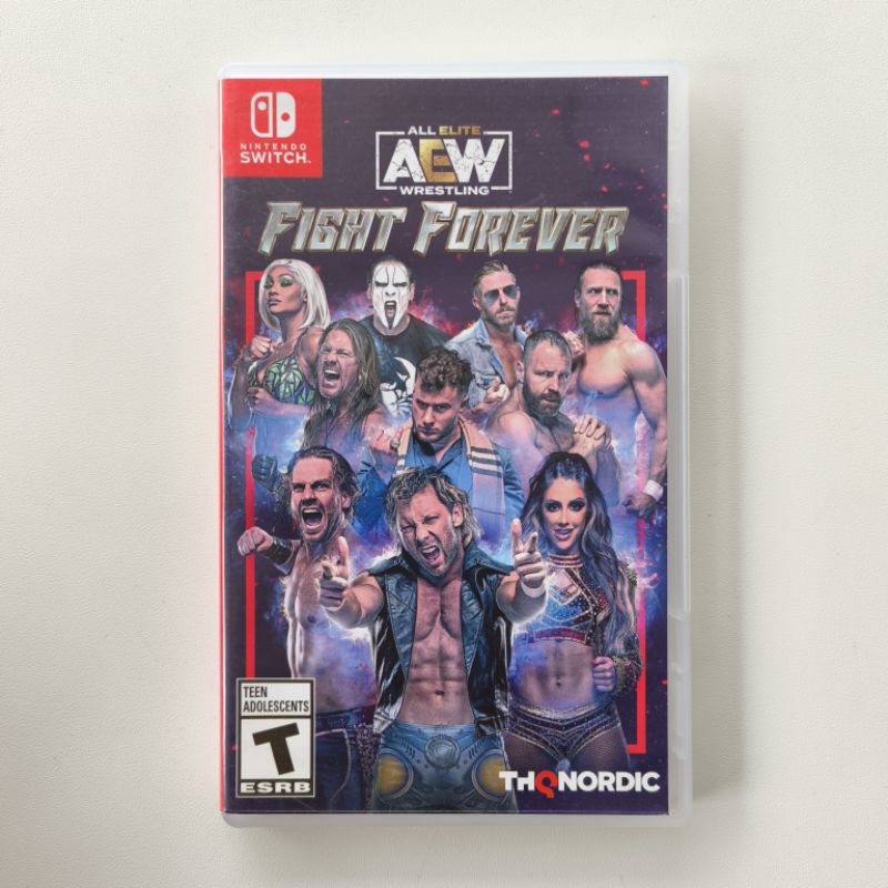 Nintendo Switch Game AEW Fight Forever / All Elite Wrestling