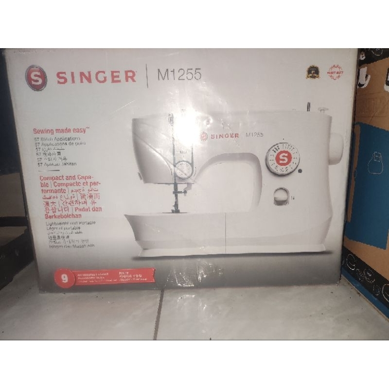 mesin jahit singer M1255 + meja