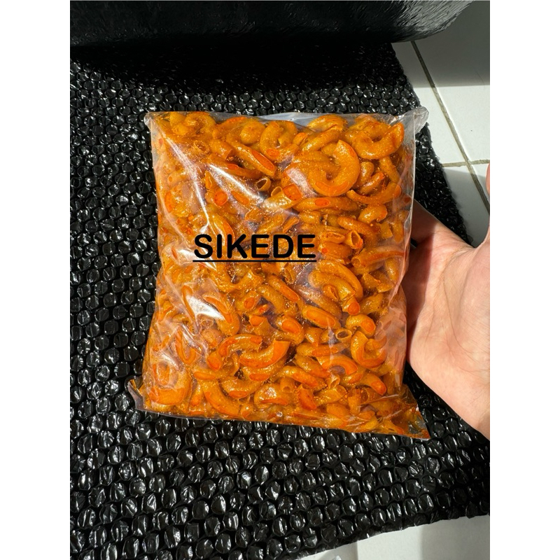 

1/4kg MAKARONI CIKRUH PEDAS NAGIH BUMBU ATOM+AIDA ASLI