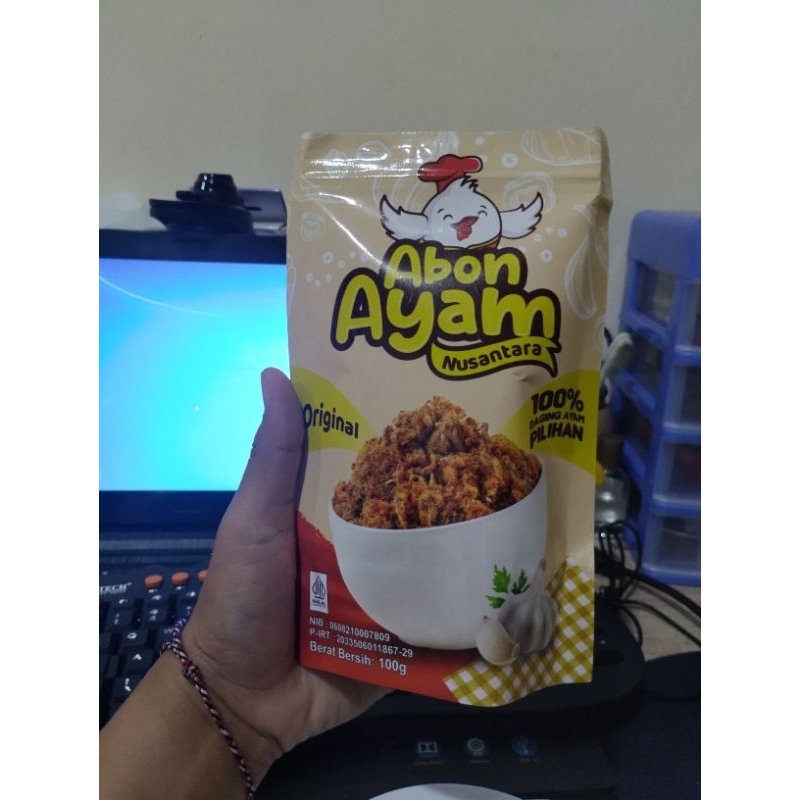 

Abon Ayam Nusantara By Cemimil 100Gram