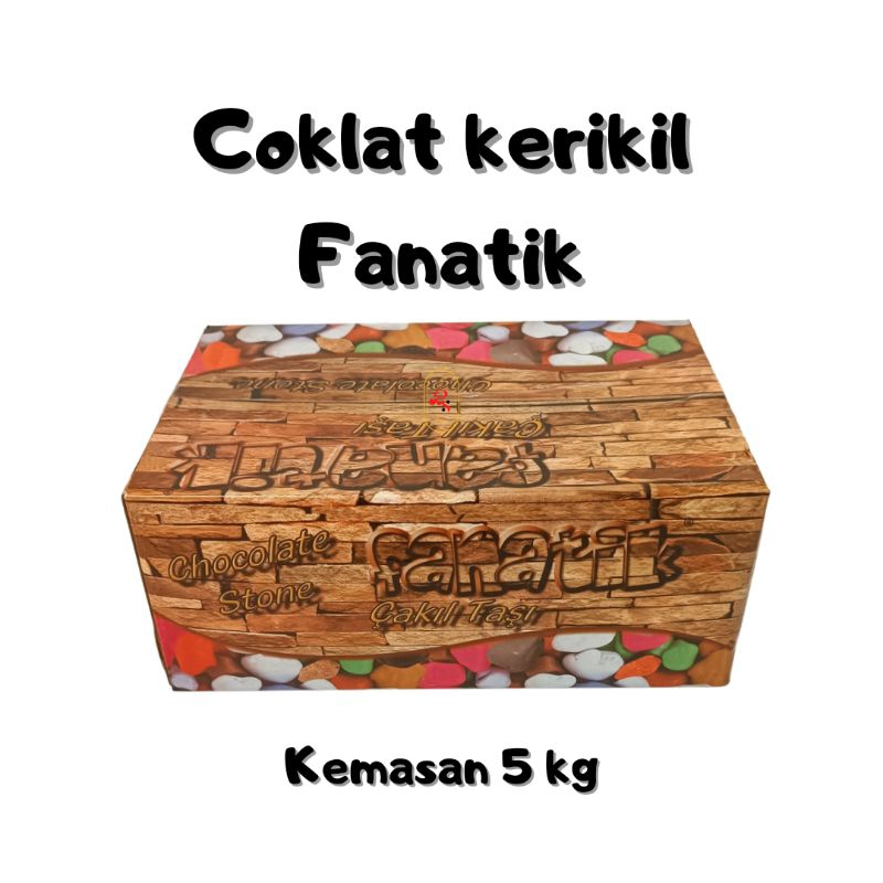 

RB Coklat kerikil turki 5kg fanatik coklat turki