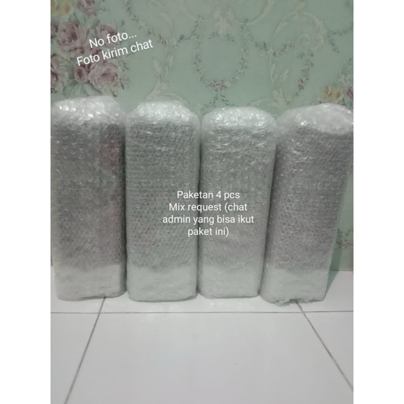 

paket super hemat 4 pcs ( chat admin /kirim foto yang mau di pesan)