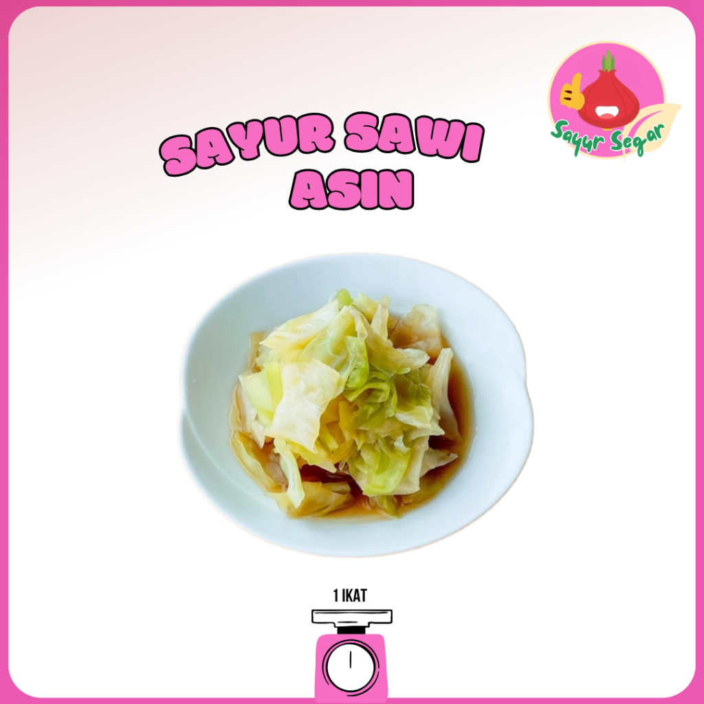 

Sayur Segar - Sawi Asin 1 Ikat / Salted Mustard