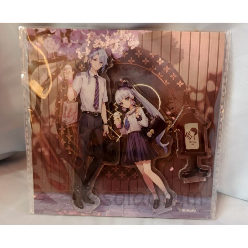 [Preloved] Genshin official heytea Standee ayato ayaka
