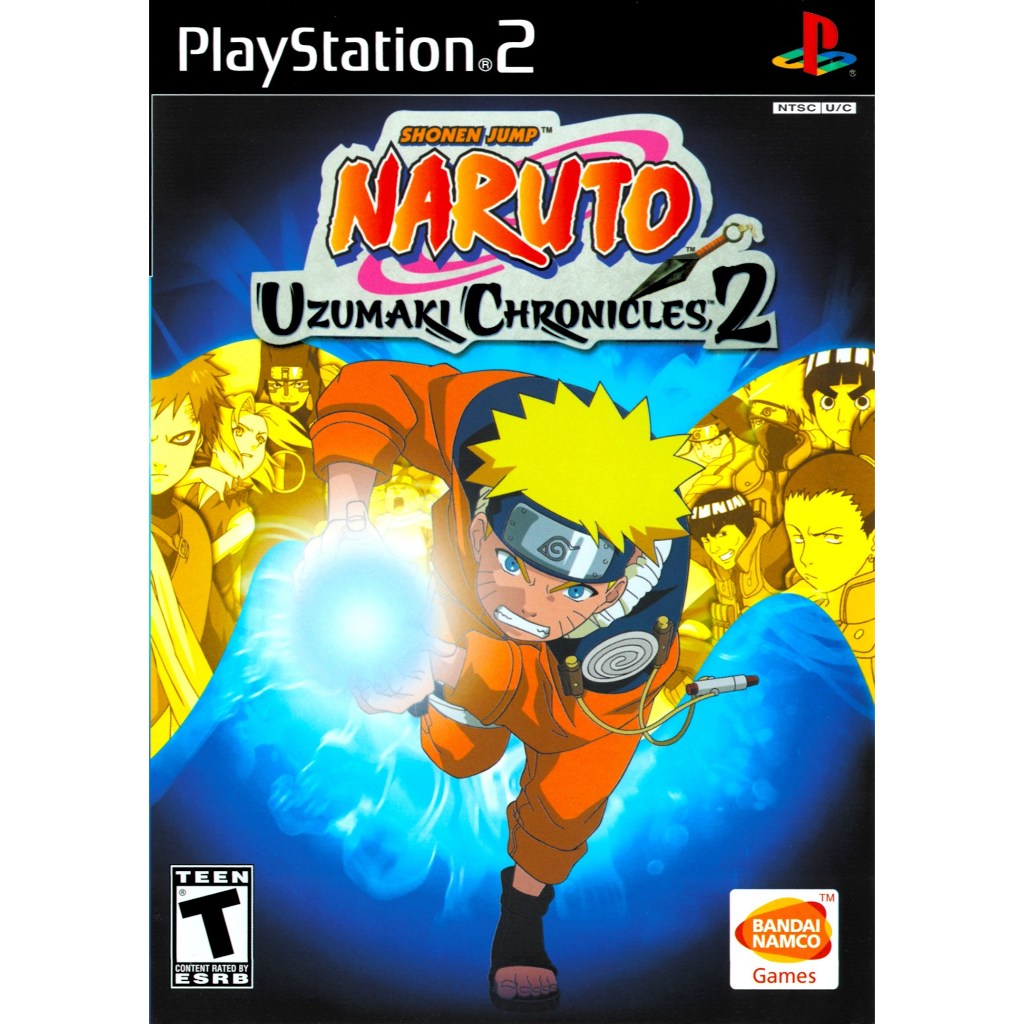 KASET PS2 NARUTO UZUMAKI CHRONICLES 2
