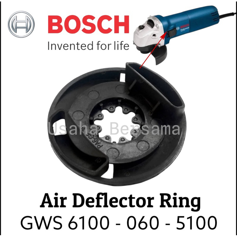Air Deflector Ring untuk Mesin Gerinda Bosch GWS 5-100