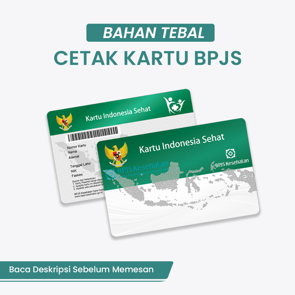 Cetak Kartu PVC BPJS