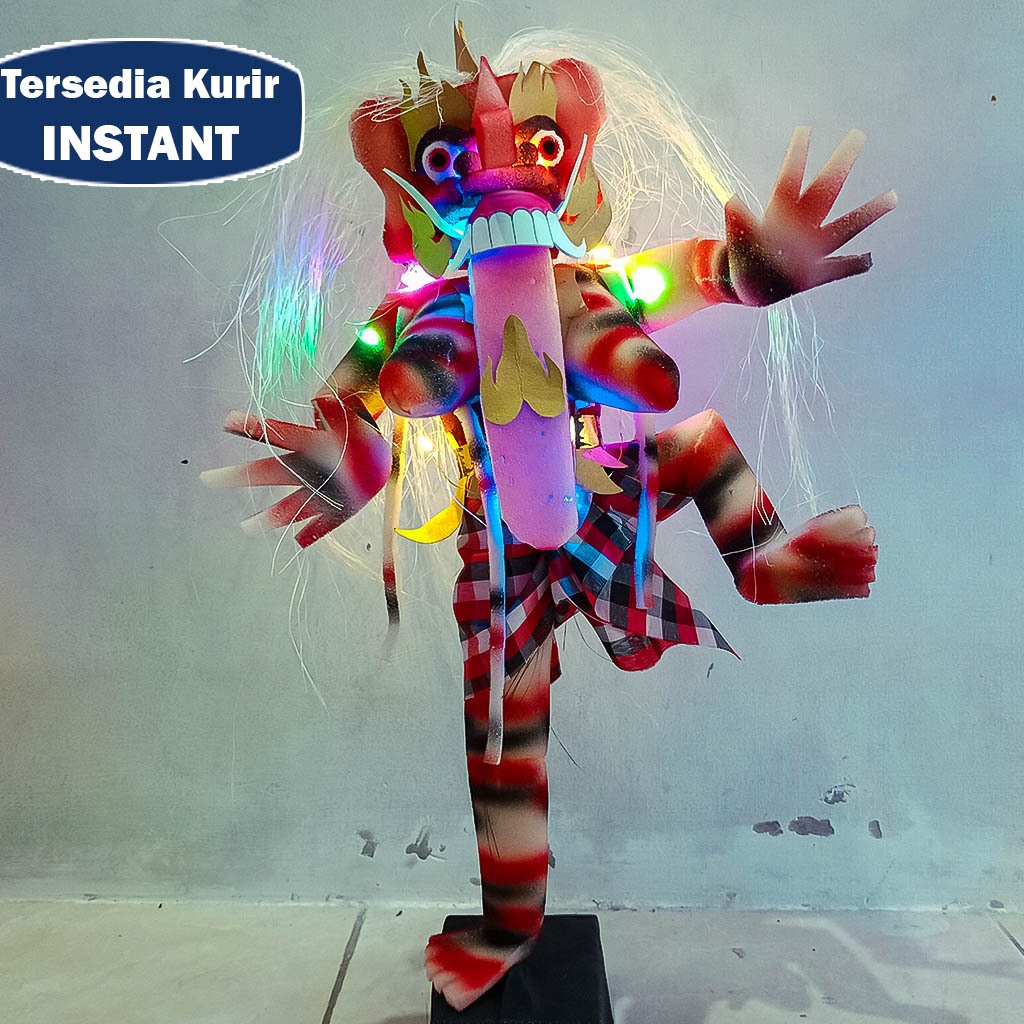 ogoh ogoh mini bali isi lampu rangda