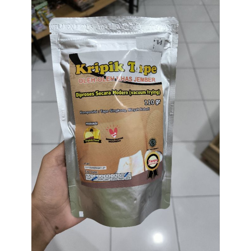 

Kripik Tape Vacuum Frying khas Jember