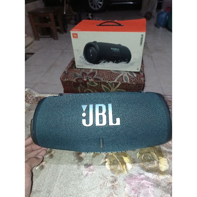 JBL Xtreme 3 Blue Second Fullset Good Condition