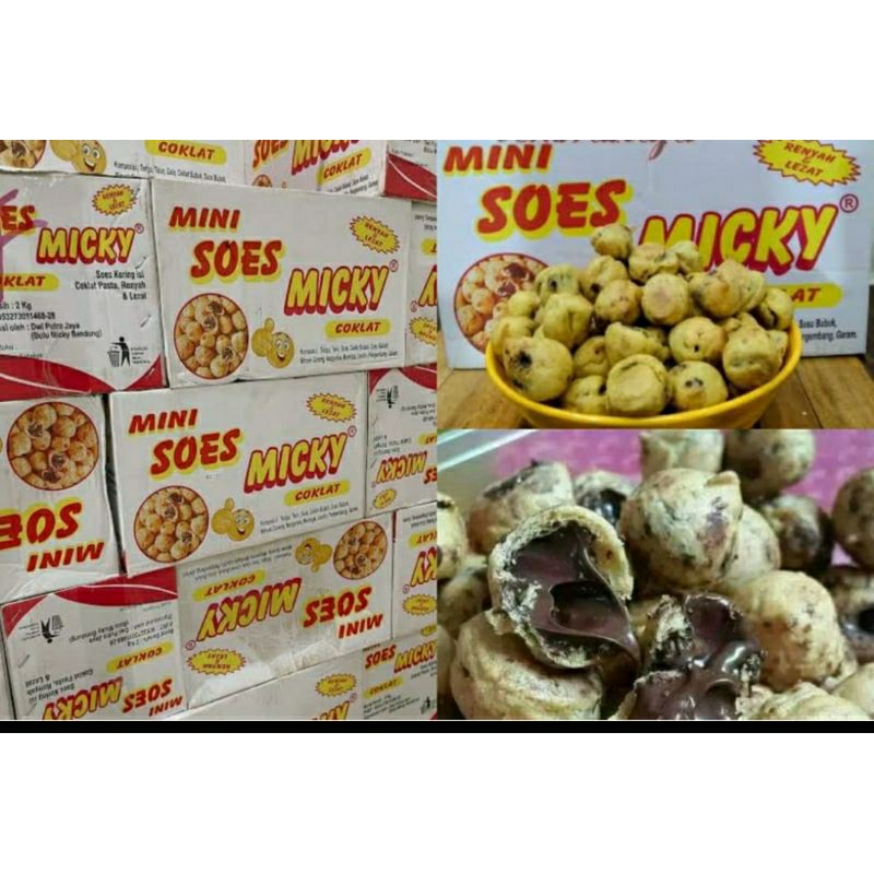 

Micky Mini Soes Coklat Kue Makanan