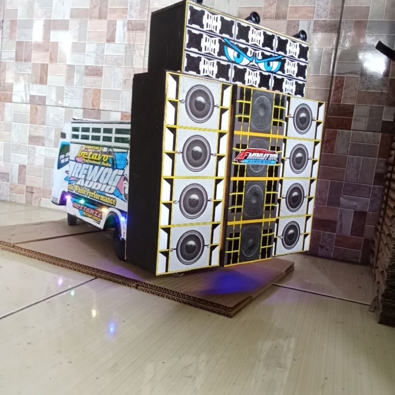 MINIATUR TRUCK SOUND HOREG/MINIATUR SOUND SYSTEM/MINIATUR TRUCK OLENG
