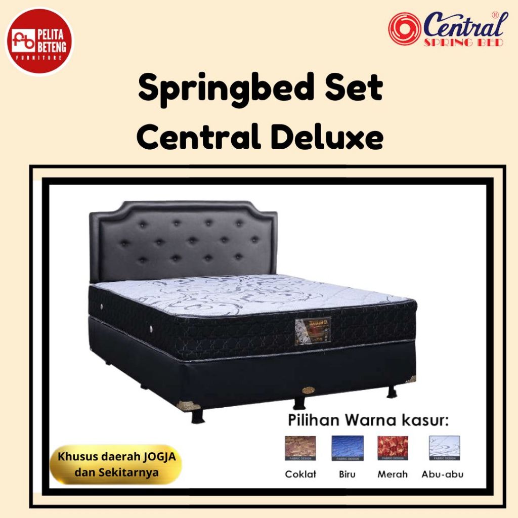 Central Set Springbed Deluxe Headboard Calista