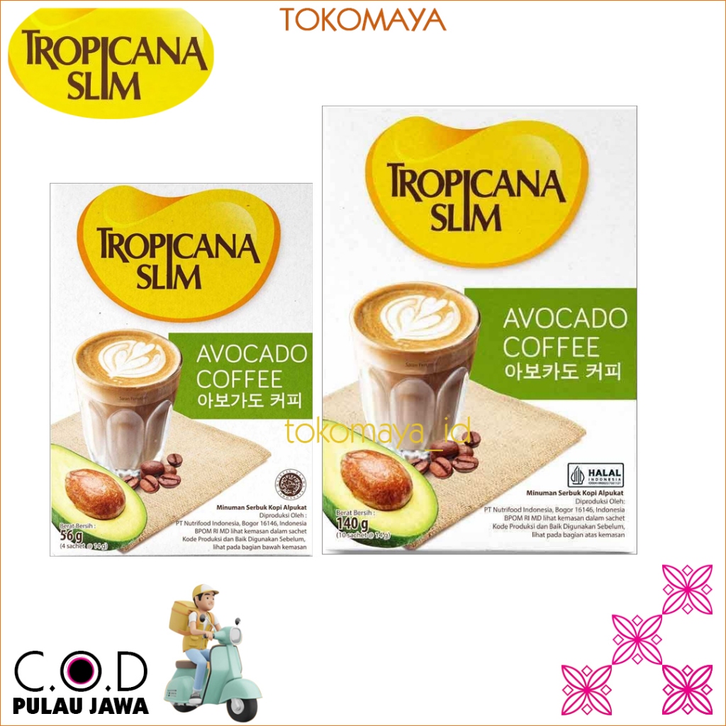 

Tropicana Slim Avocado Coffee (4/10 Sch)