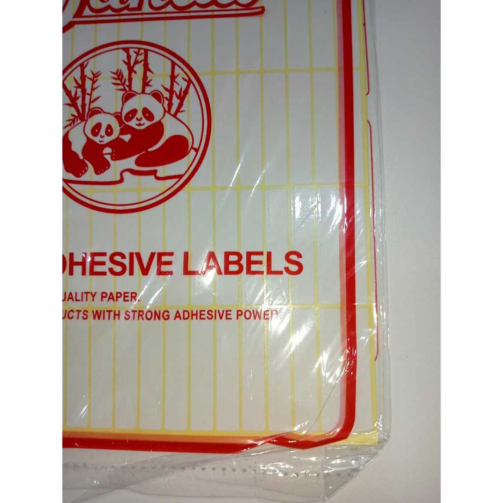 

Label Harga Polos PANDA No.88