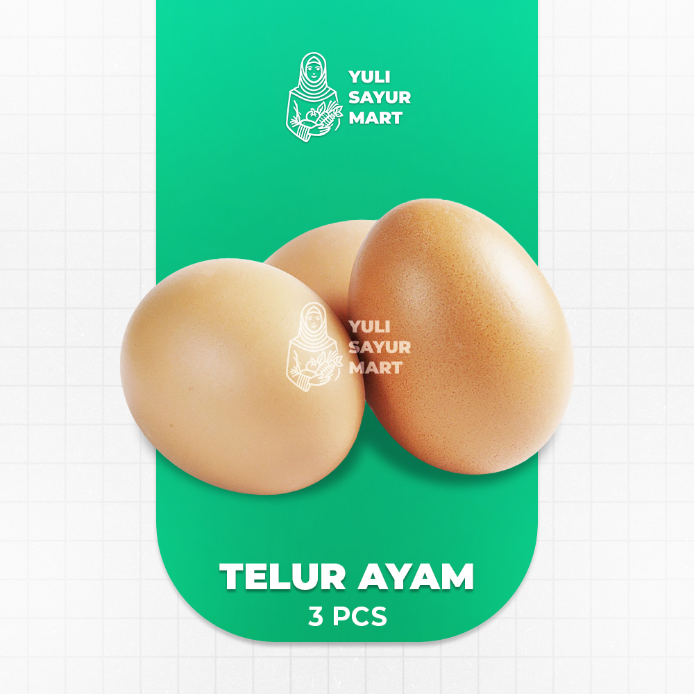 

Telur Ayam 3 Pcs - Yuli Sayur Mart