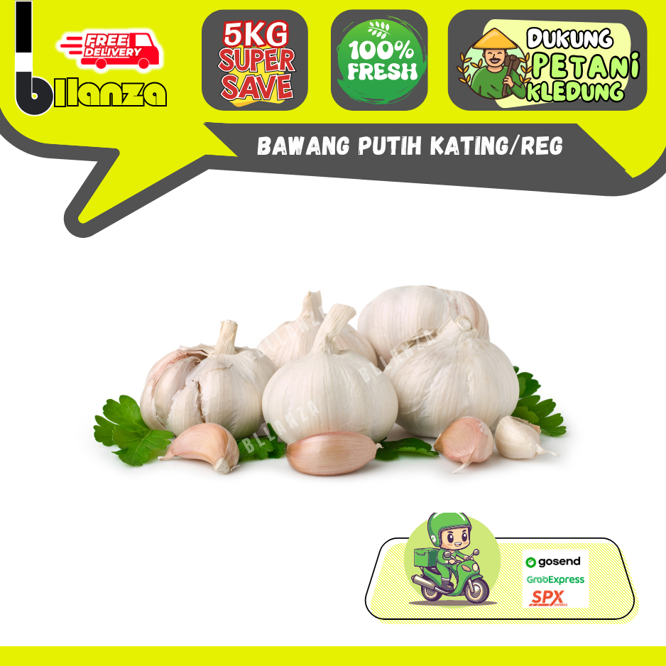 

Bllanza | Bawang Putih Kating Ori Pilihan — GROSIR Lsg Petani (C)