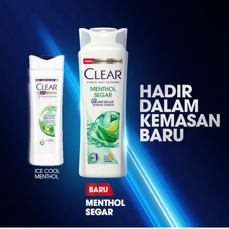 shampo clear menthol 300ml