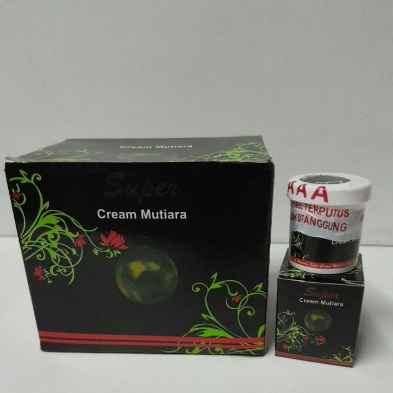 12 Pcs Cream Mutiara Super Original