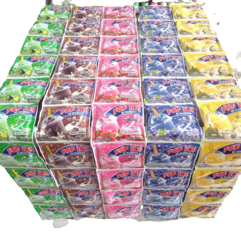 

pop ice renteng isi 10 sachet