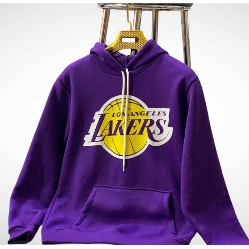 Sweater Hoodie Big Size ( S - 6XL ) Hoodie LAKERS Basket Ball Korean Style Harajuku Oversize Pria Wa