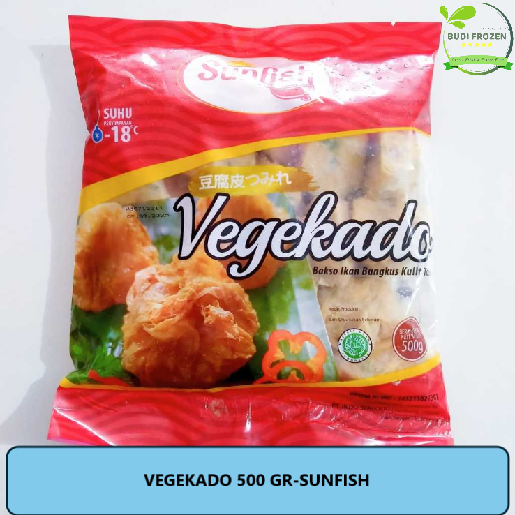 

VEGEKADO BAKSO IKAN BUNGKUS KULIT TAHU 500GR - SUNFISH