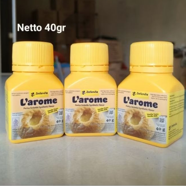 

LAROME VANILLA SUSU PERISA POWDER / L'AROME VANILLA SUSU 40GR