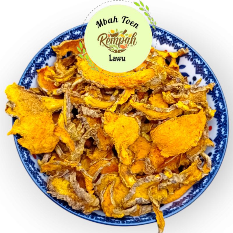 

Kunyit Kering Grade A Kemasan 1kg