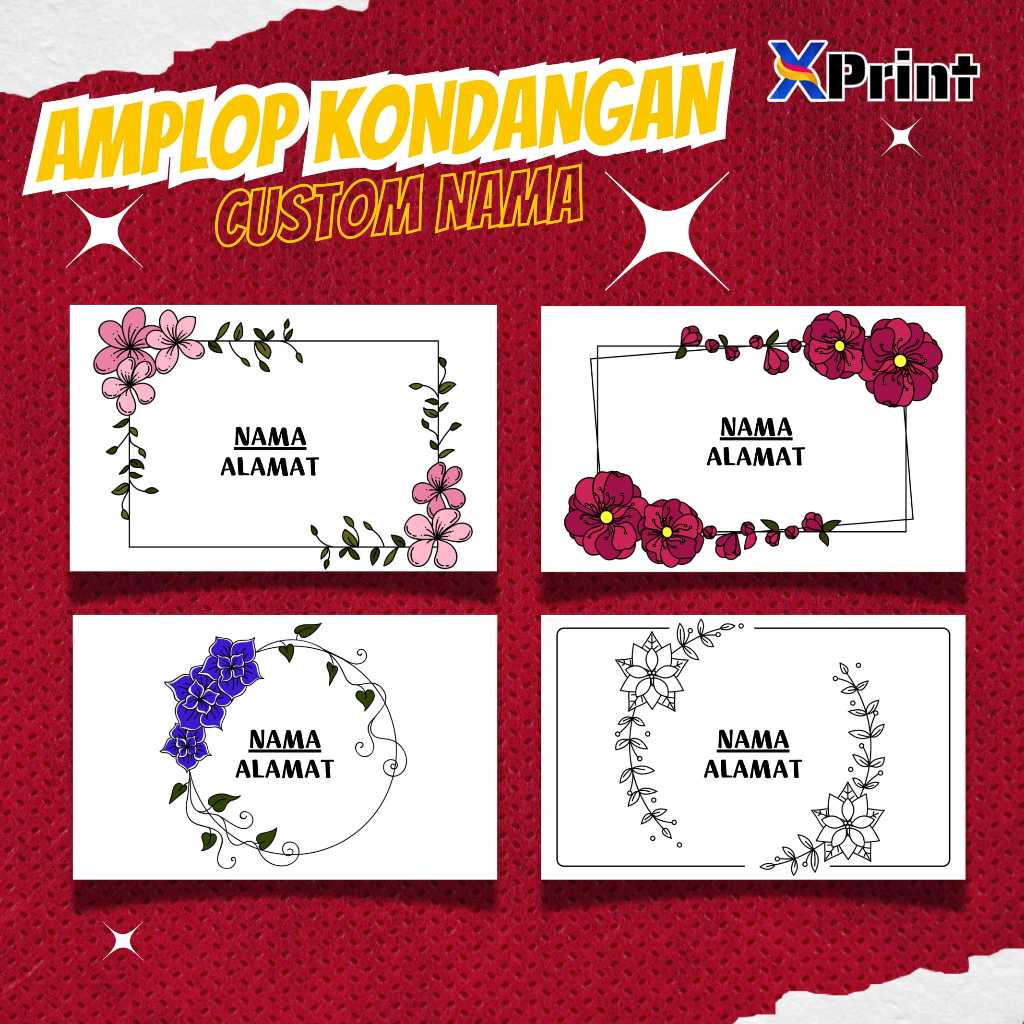 

AMPLOP ukuran 11cmx7cm 50 pcs / Amplop kondangan custom nama / amplop paperline bgain vision merpati / amplop kondangan buwuhan custom