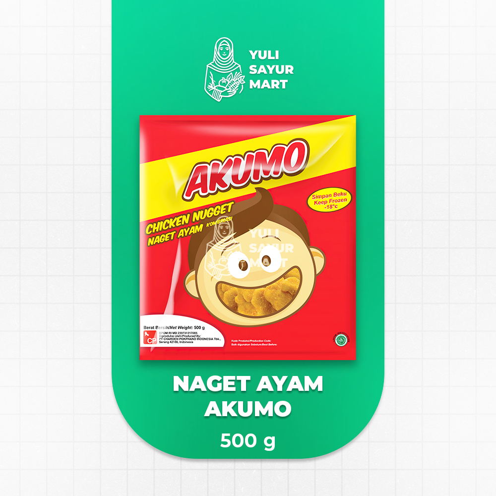 

Naget Ayam Akumo 500g - Yuli Sayur Mart