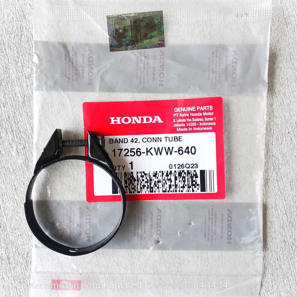 Klem Karet Filter Udara Revo-110 Fi Spacy BeAT-Scoopy Fi-eSP Vario-110 Fi-eSP PCX-150 K97 ADV-150 Or