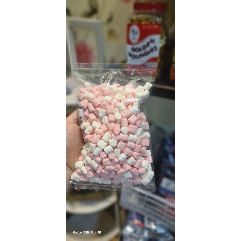 

Marsmallow putih pink 200gr