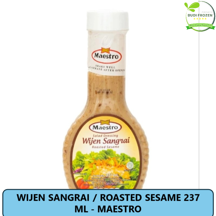 

MAESTRO WIJEN SANGRAI / ROASTED SESAME 237 ML