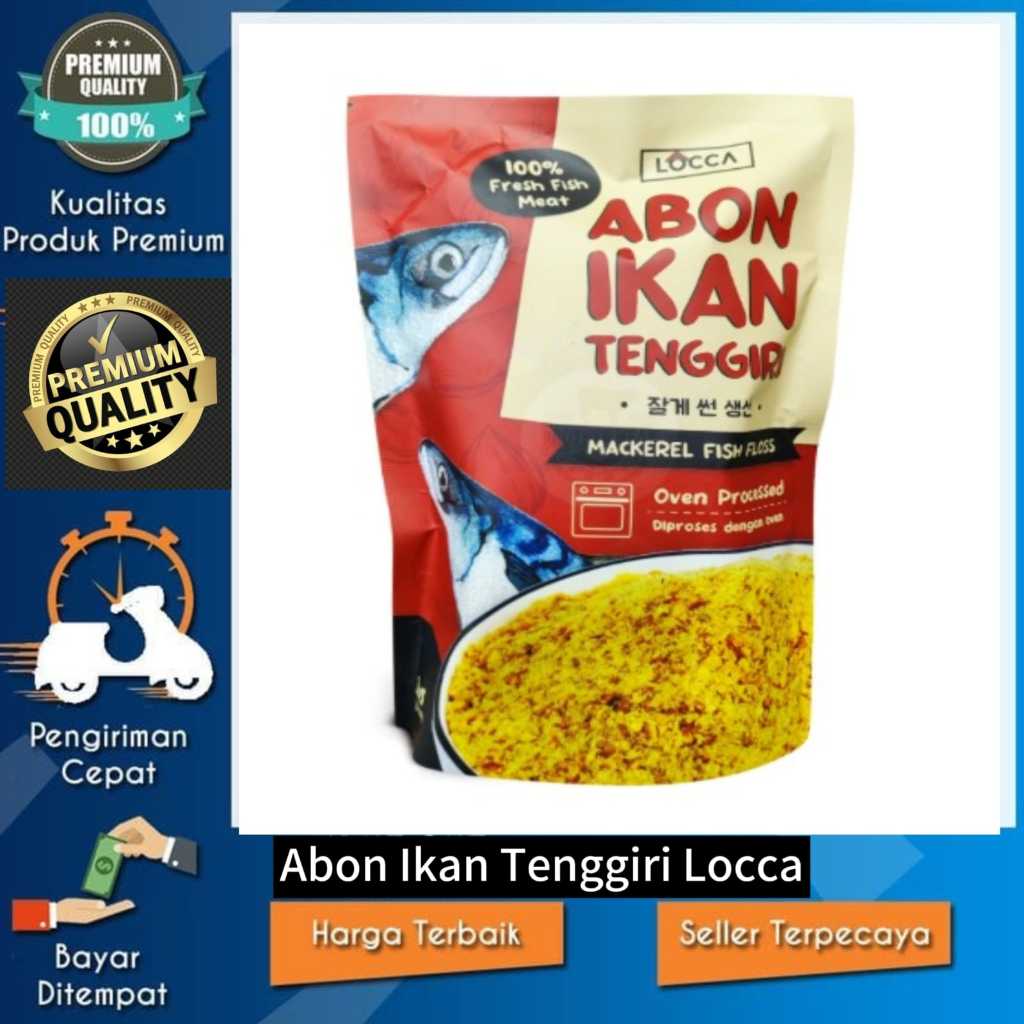 

Locca Abon Ikan Tenggiri – 100 Gram