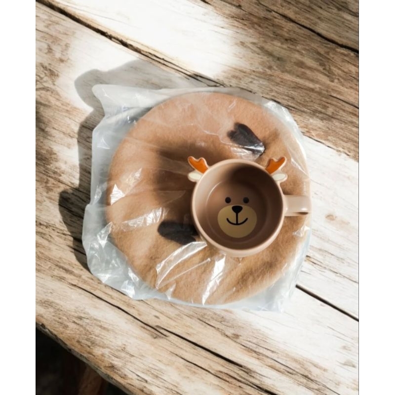 STARBUCKS MUG RUSA & TOPI