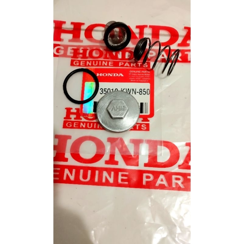 TUTUP OLI SET ORI KWN VARIO 125 VARIO 150  VARIO