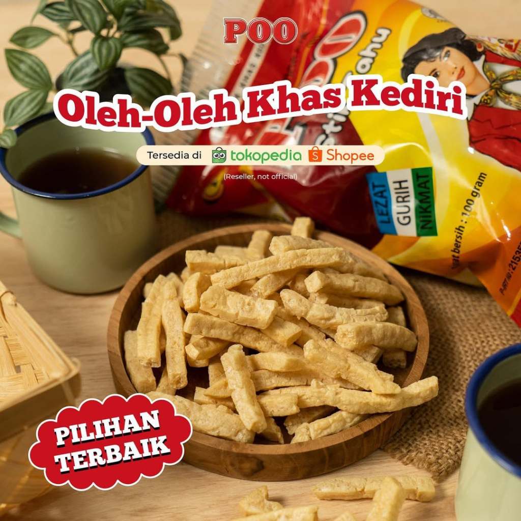 

Stik Tahu Asli Khas Kediri POO 100gr