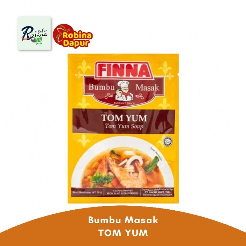 

Finna Tomyam Bumbu Masak Sachet 50 gr