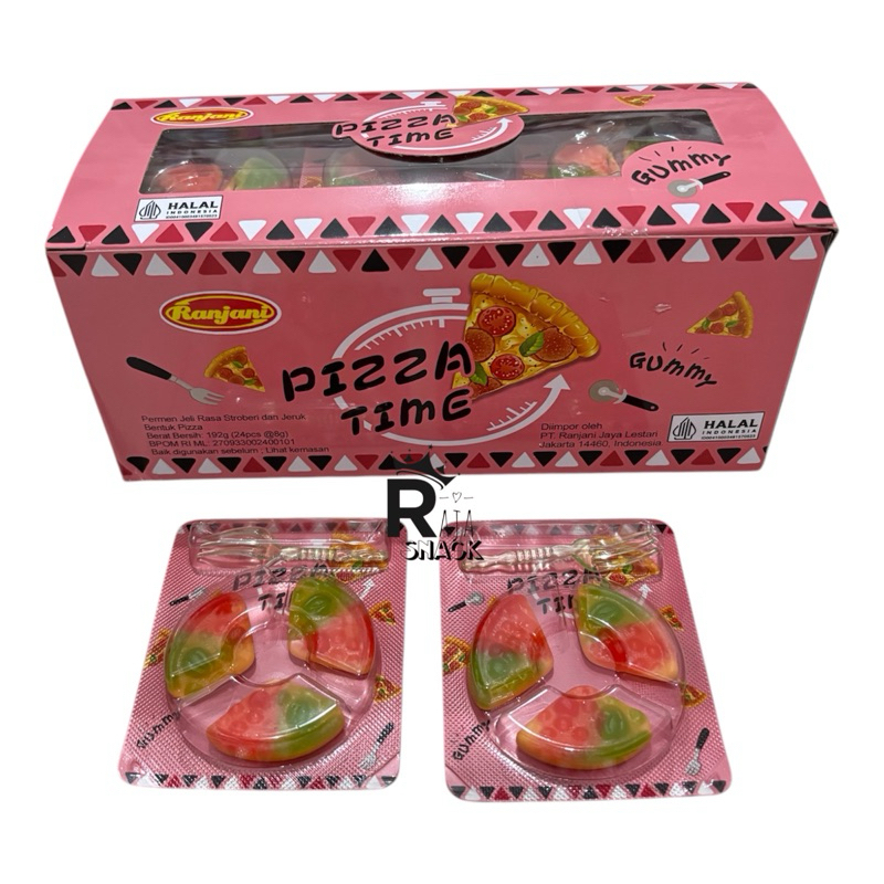 

RANJANI PIZZA TIME GUMMY ISI 24PCS