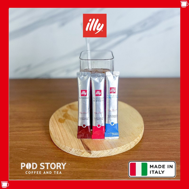 

ILLY COFFEE ITALY CLASSICO ITENSO MIX SACHET KOPI